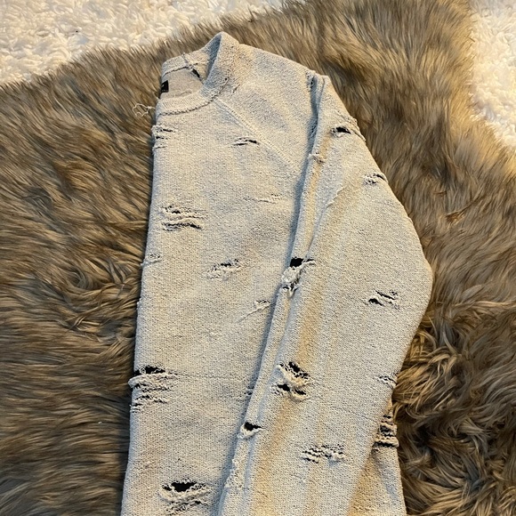 Michael Lauren distressed sweatshirt - Picture 2 of 4